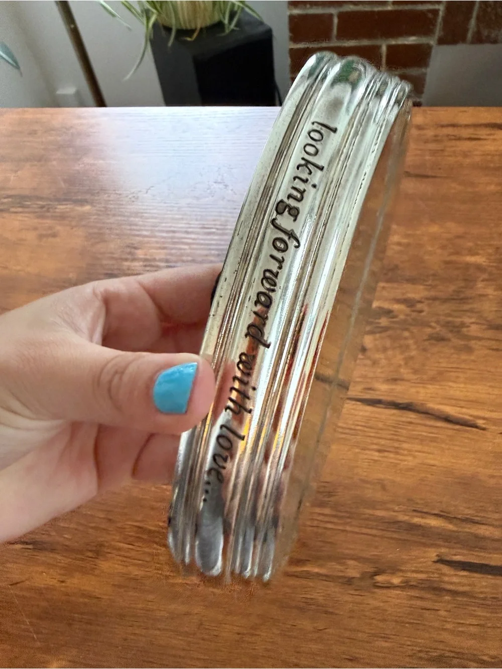 Hallmark metal photo holder - 
